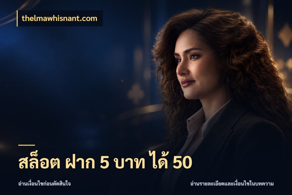 สล็อต ฝาก 5 บาท ได้ 50 thelmawhisnant.com จับคู่โบนัสกับสไตล์เกมที่ชอบ