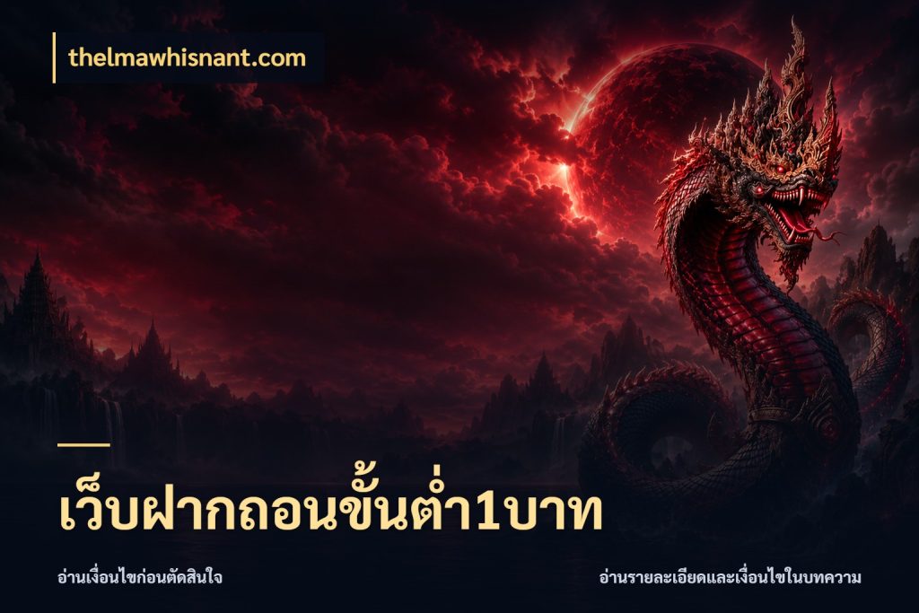 เว็บฝากถอนขั้นต่ำ1บาท thelmawhisnant.com เปิดมุมยอดเริ่มต้นสำหรับคนชอบเกม