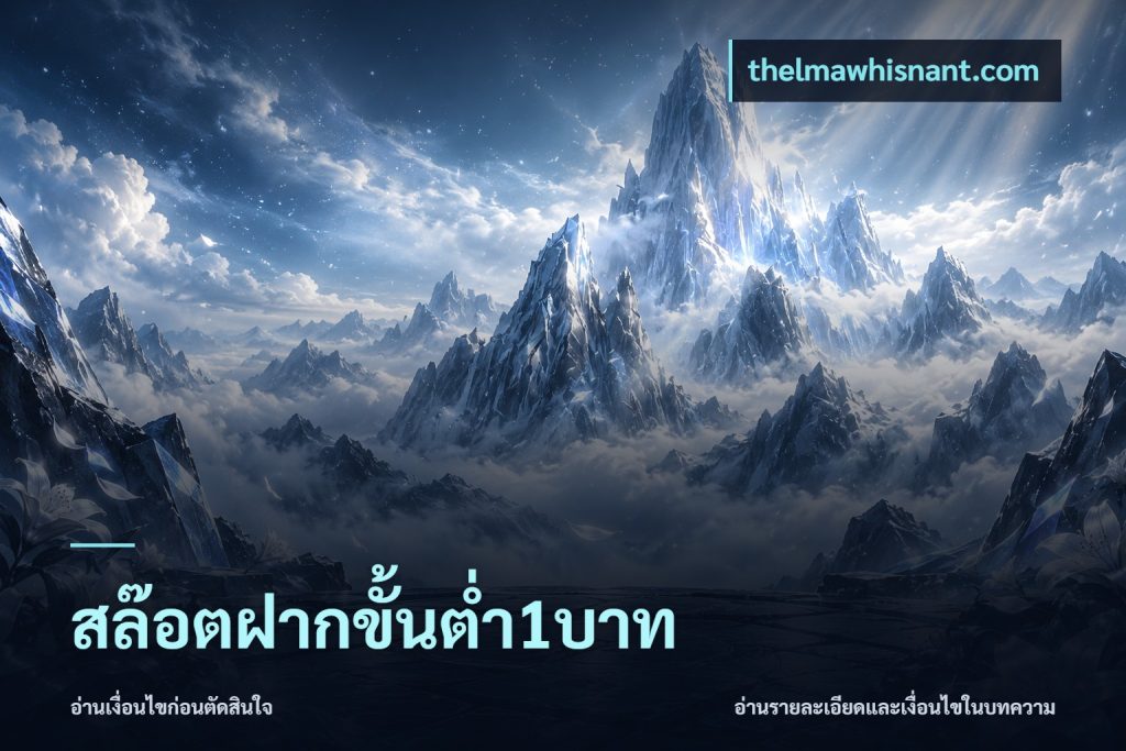 สล๊อตฝากขั้นต่ำ1บาท