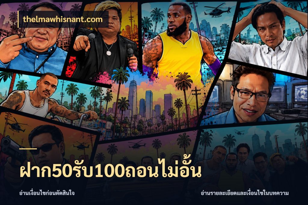 ฝาก50รับ100ถอนไม่อั้น thelmawhisnant.com สนุกกับตัวเลือกโปรในสไตล์ของคุณ