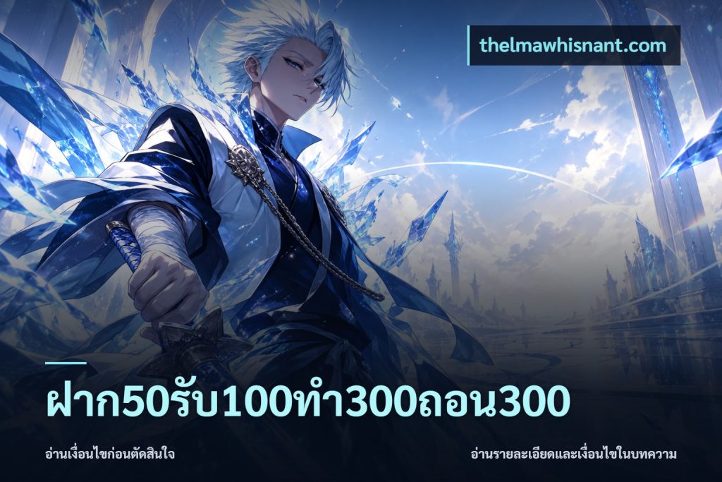 ฝาก50รับ100ทํา300ถอน300