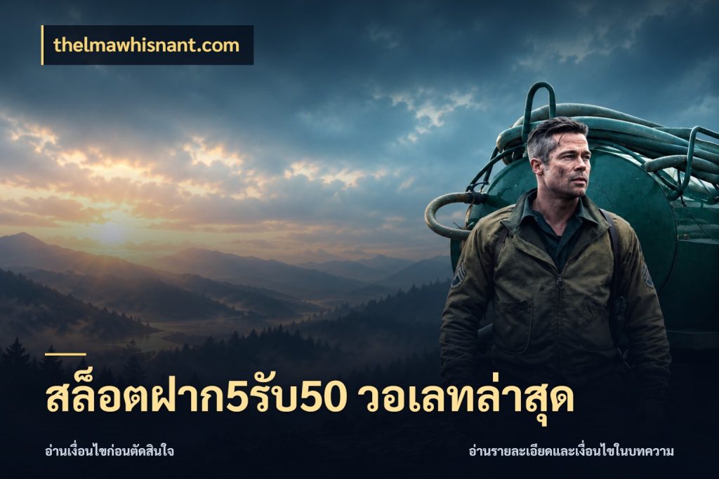 สล็อตฝาก5รับ50 วอเลทล่าสุด เปิดมุมโปรให้เข้ากับเกมแนวโปรด สไตล์ thelmawhisnant.com