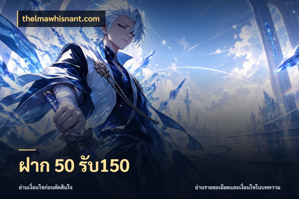 ฝาก 50 รับ150 สนุกกับตัวเลือกโปรในสไตล์ของคุณ ในมุม thelmawhisnant.com