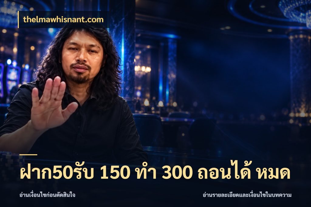 ฝาก50รับ 150 ทำ 300 ถอนได้ หมด ยอดฝากและยอดรับในมุมของคนชอบลุ้น ในมุม thelmawhisnant.com