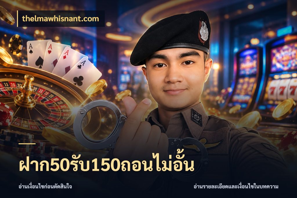 ฝาก50รับ150ถอนไม่อั้น thelmawhisnant.com สายโบนัสเลือกจังหวะสนุกได้อย่างไร