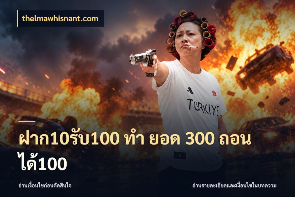ฝาก10รับ100 ทํา ยอด 300 ถอนได้100 thelmawhisnant.com ยอดฝากและยอดรับในมุมของคนชอบลุ้น
