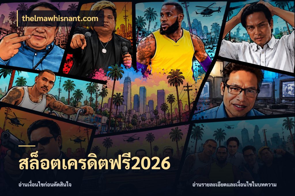 สล็อตเครดิตฟรี2026 thelmawhisnant.com สีสันของเครดิตฟรีและเกมแนวที่ชอบ
