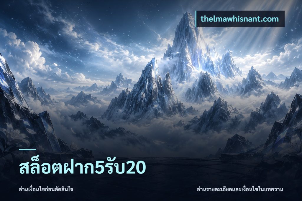 สล็อตฝาก5รับ20