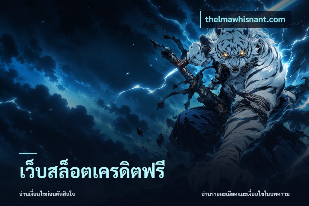 เว็บสล็อตเครดิตฟรี