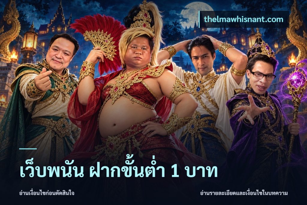 เว็บพนัน ฝากขั้นต่ำ 1 บาท