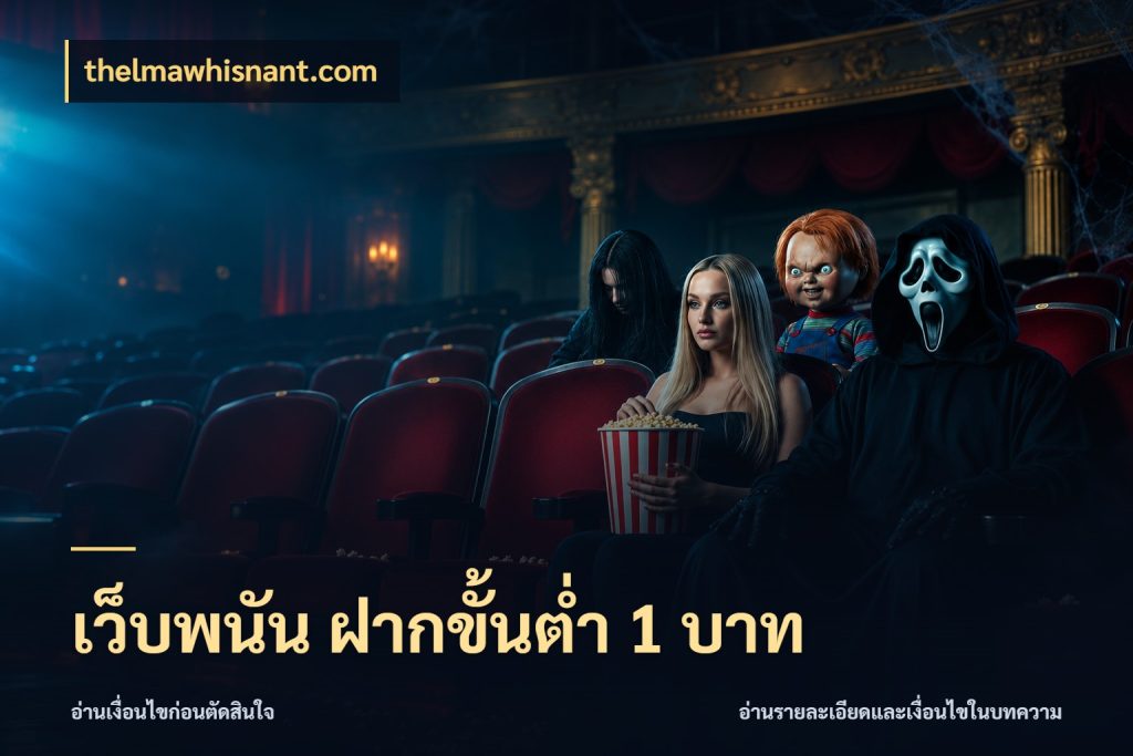 เว็บพนัน ฝากขั้นต่ำ 1 บาท จำนวนเริ่มต้นกับสไตล์เกมที่ชอบ ในมุม thelmawhisnant.com