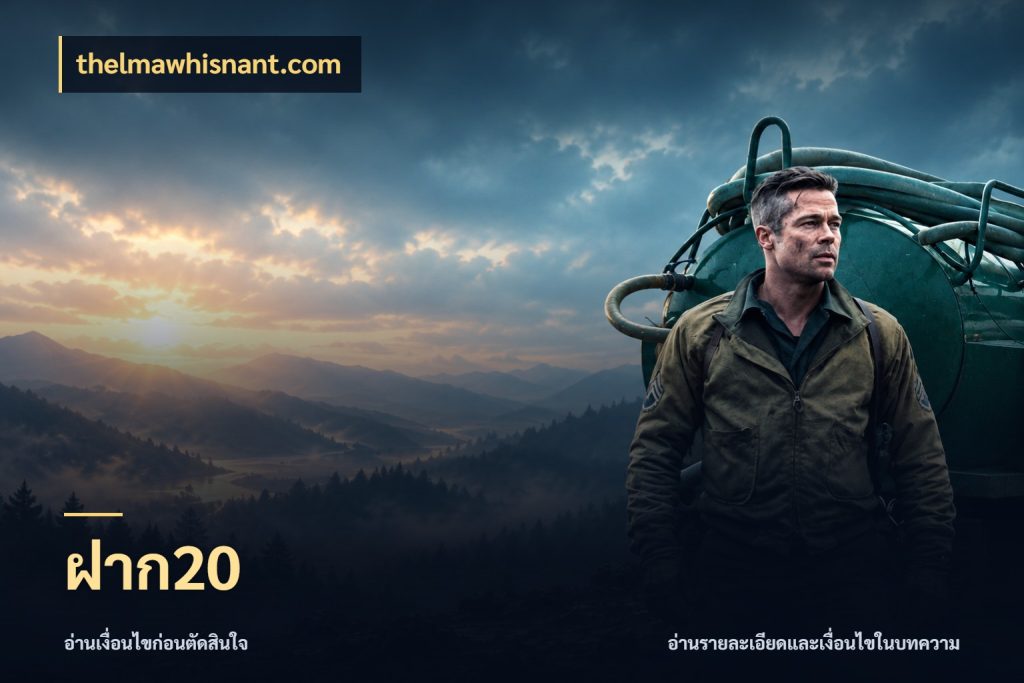 ฝาก20 เงินตั้งต้นกับความสนุกที่คุณกำหนด ในมุม thelmawhisnant.com