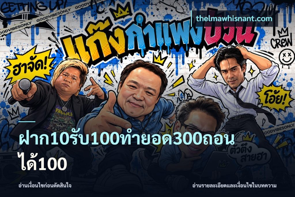 ฝาก10รับ100ทํายอด300ถอนได้100