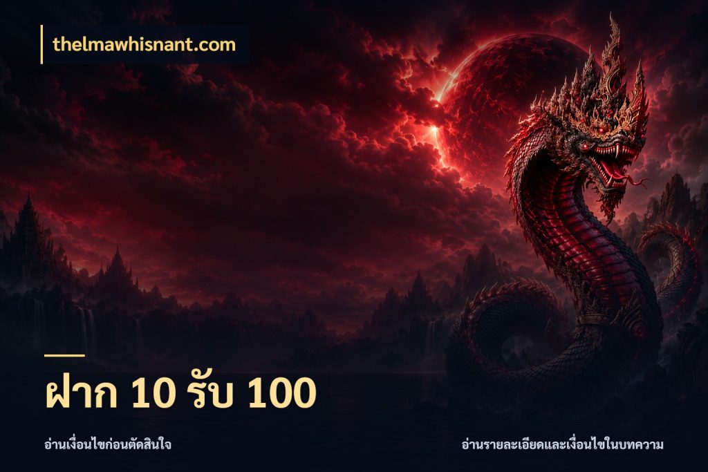 ฝาก 10 รับ 100 thelmawhisnant.com จับประเด็นยอดรับก่อนเลือกความสนุก