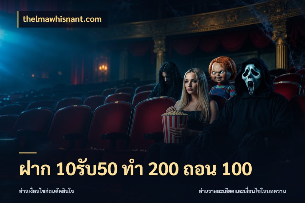 ฝาก 10รับ50 ทํา 200 ถอน 100 เครดิตกับรูปแบบโปรที่ตรงใจ กับ thelmawhisnant.com