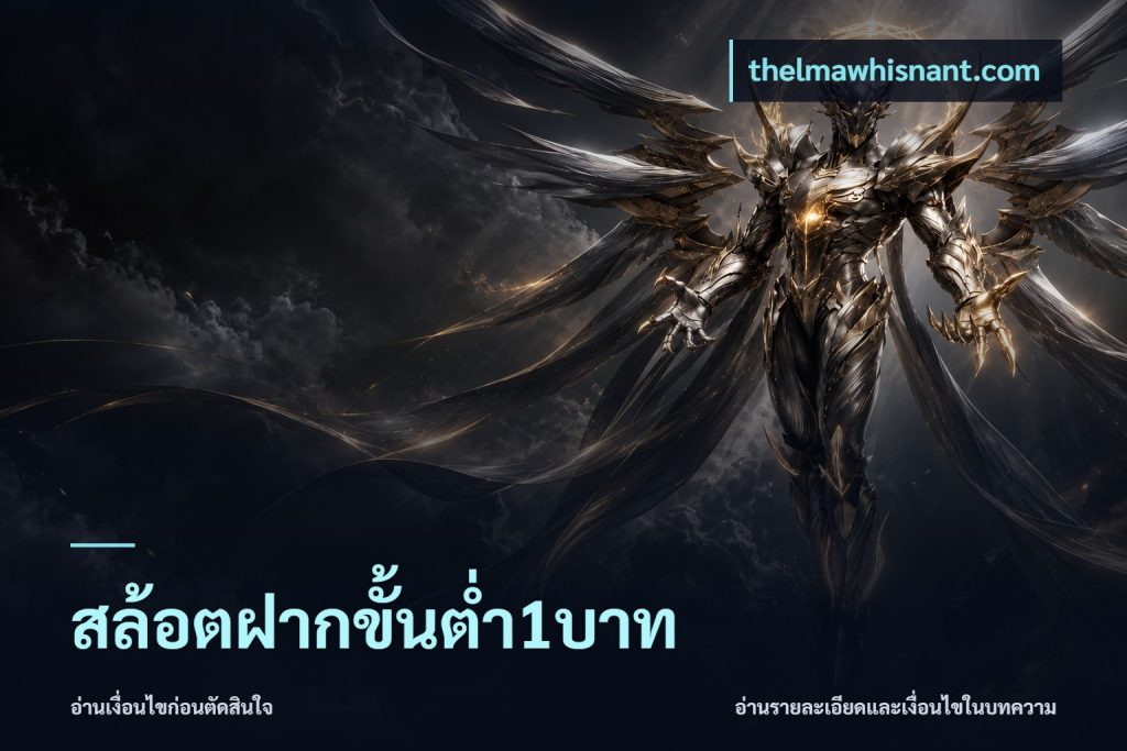 สล้อตฝากขั้นต่ำ1บาท